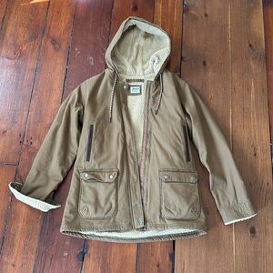 Mountain Khakis Women's Ranch Shearling Hooded Barn Jacket